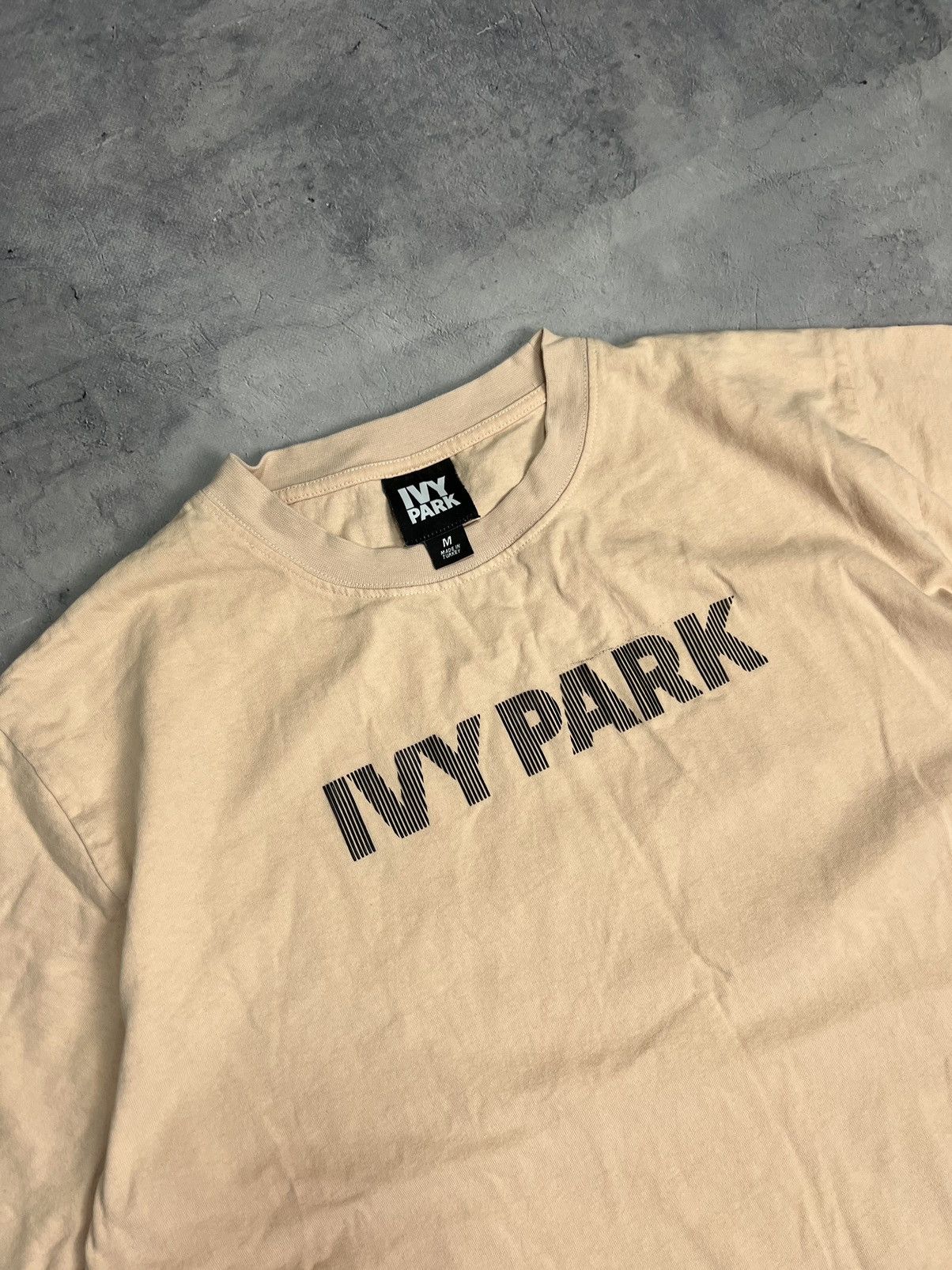 Ivy Park Ivy Park Men's T-Shirt Logo Peach Pink Top Size US M / EU 48-50 / 2 - 3 Thumbnail