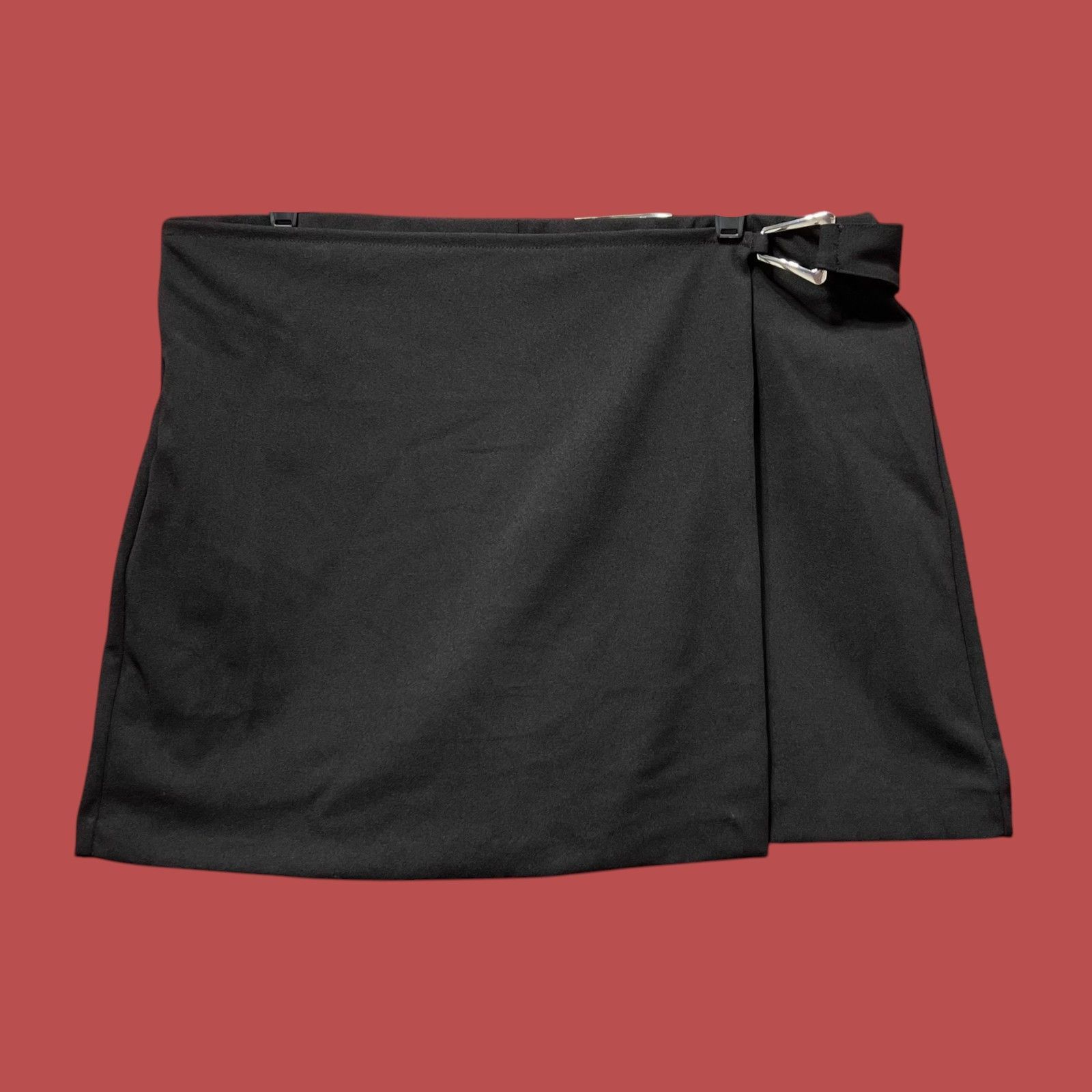 Other Bold Elements - Women's Mid-Rise Skort - Black - Extra Large Size 38" / US 16 / IT 52 - 4 Thumbnail