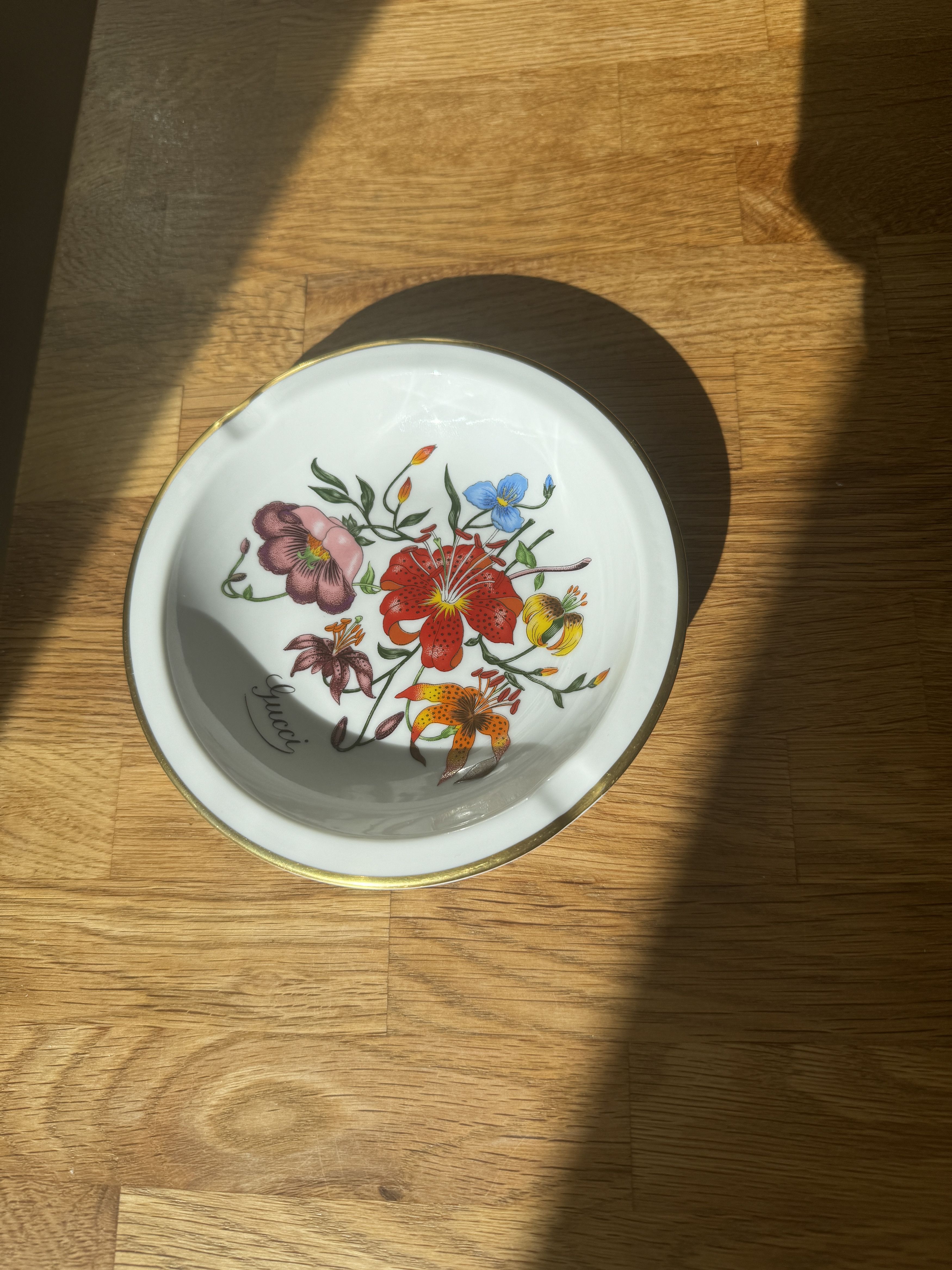 Gucci Gucci Richard Ginori ashtray Floral 70s Size ONE SIZE - 4 Thumbnail