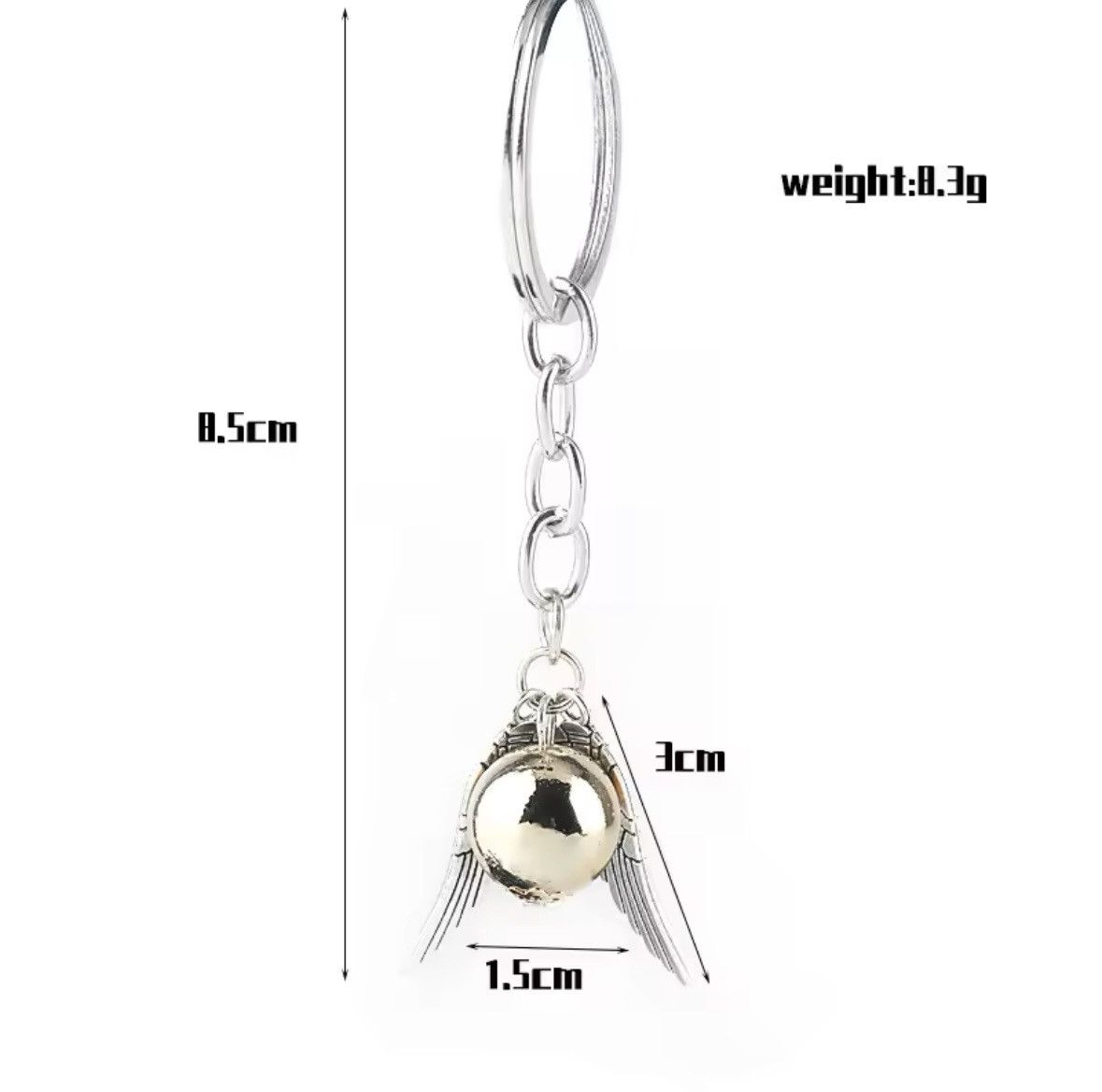 Designer Keychain pendant wing keyring Size ONE SIZE - 5 Thumbnail
