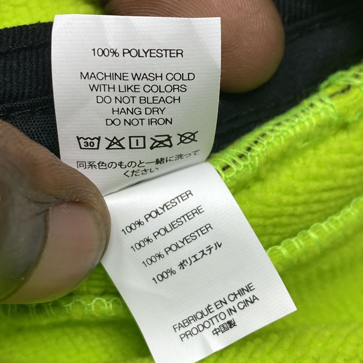 Goretex × Supreme Supreme Gore-Tex Windstopper Crusher Lime Green Bucket Hat Size ONE SIZE - 8 Thumbnail