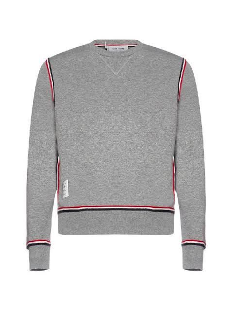 Thom Browne Thom Browne Contrast Stripe Sweater Size US S / EU 44-46 / 1 - 6 Thumbnail