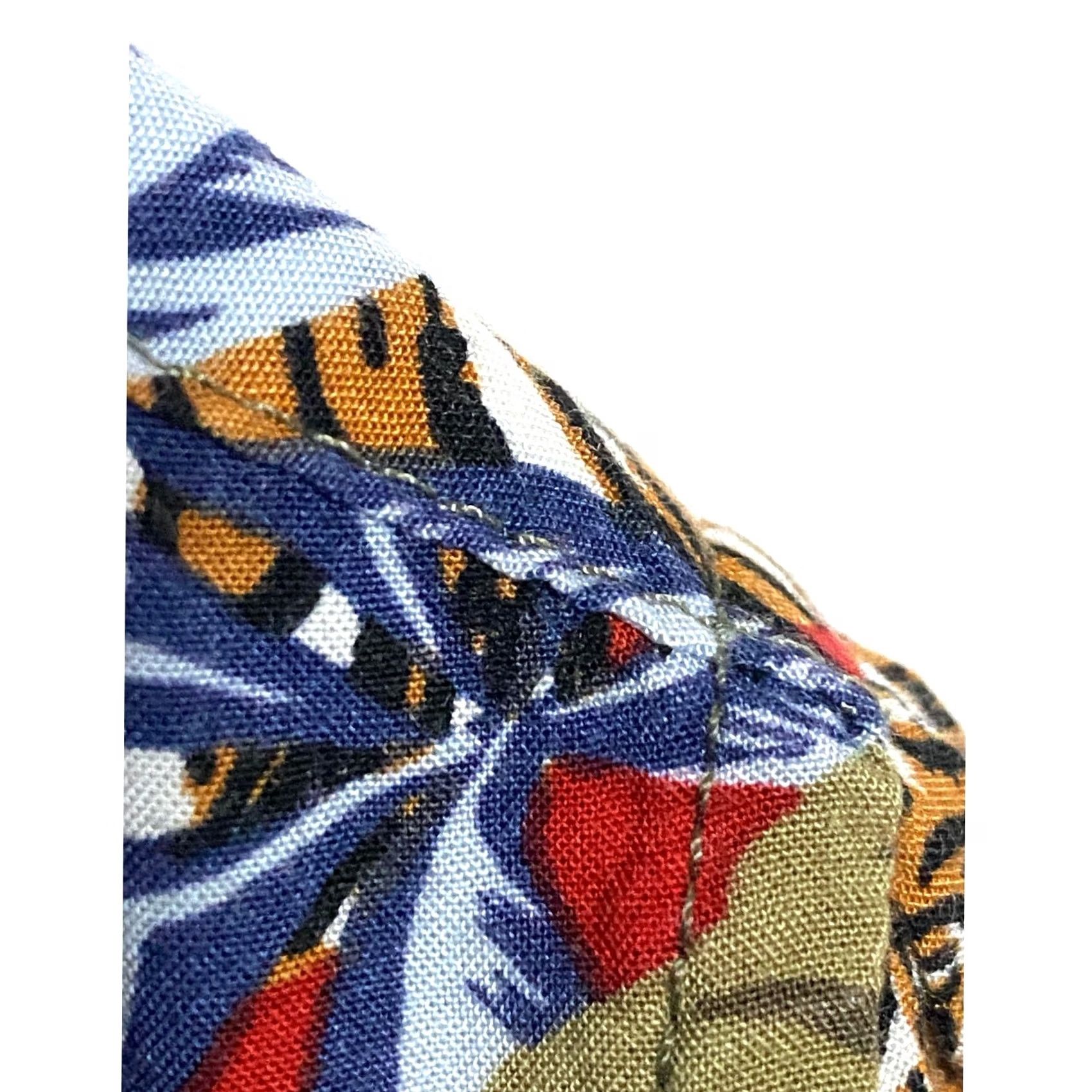 Banana Republic Banana Republic Slim Fit Tiger Jungle Print Button Shirt Mens M Tropical Safari Short Sleeve Button-Down Casual Travel Workwear Size US M / EU 48-50 / 2 - 4 Thumbnail