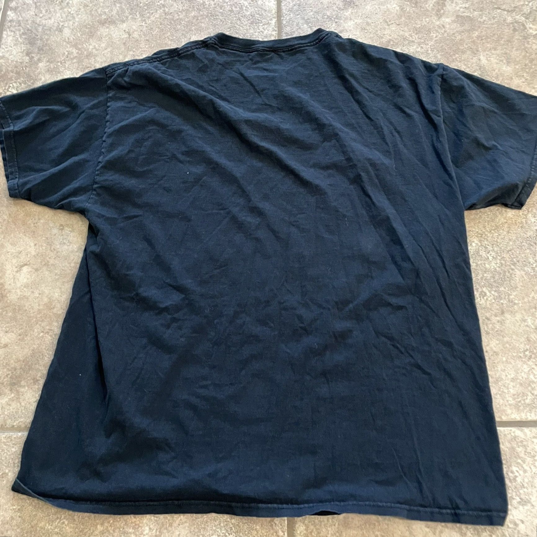 Vintage VINTAGE Rings Of Saturn black Graphic Tee Mens Size L Mens T-Shirt Black Size ONE SIZE - 4 Thumbnail
