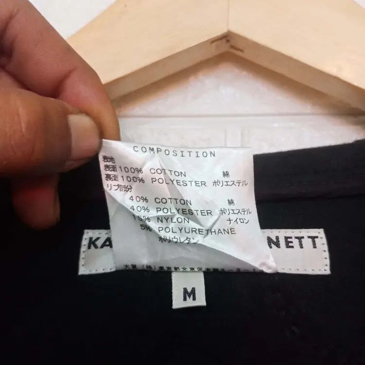 Katharine Hamnett London Vintage Katharine Hamnett London black zip hoodie Size M / US 6-8 / IT 42-44 - 11 Thumbnail