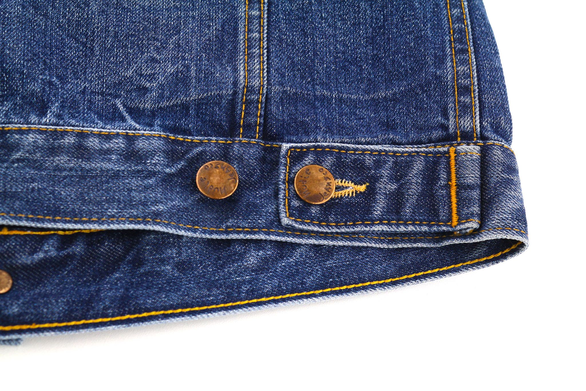 Nudie Jeans TERRY S Light Vintage Washed Blue Jacket 81605 Size US S / EU 44-46 / 1 - 8 Thumbnail