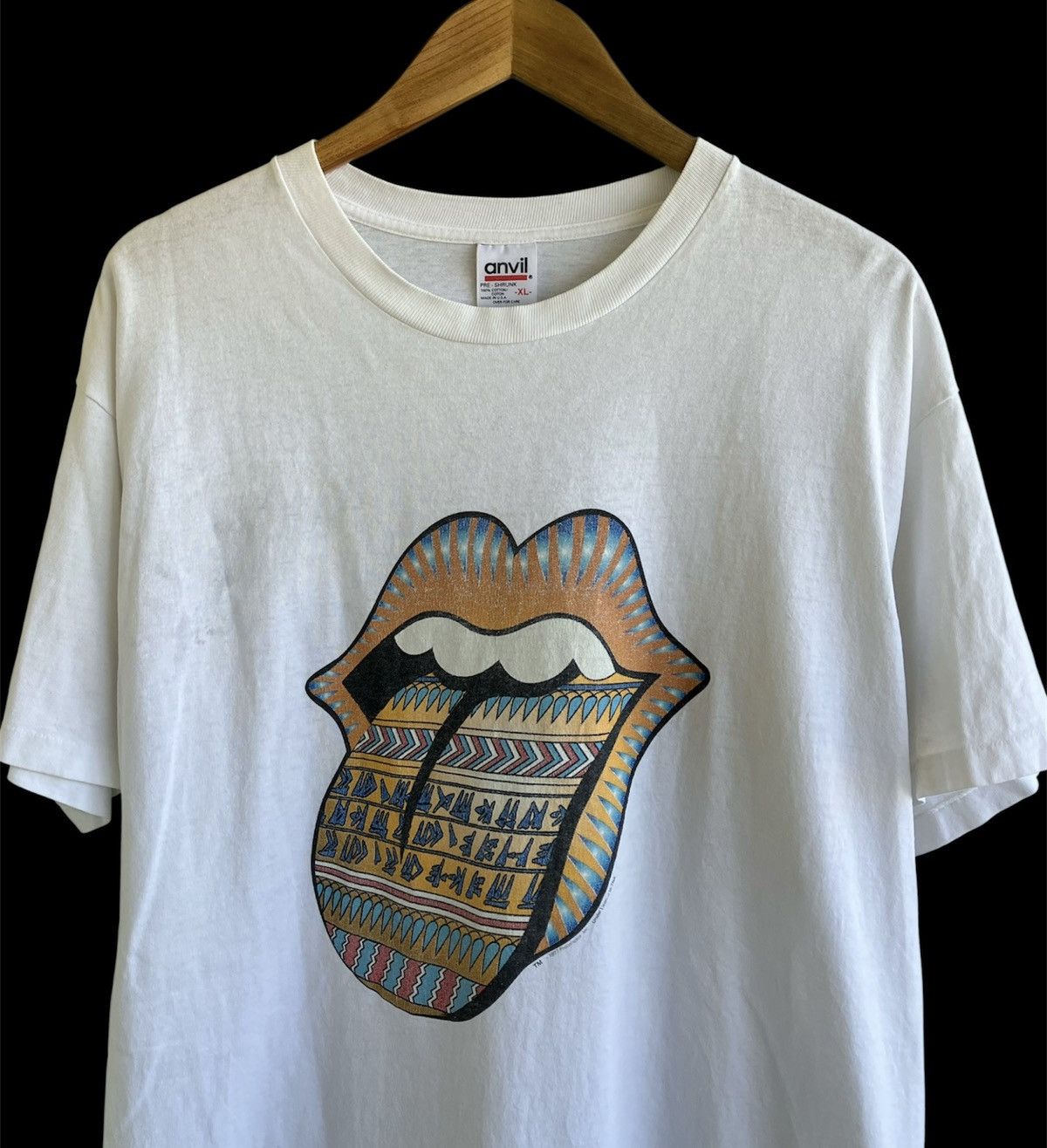 Band Tees Vintage 1997 Rolling Stones Bridges To Babylon Tee T Shirt Size US XL / EU 56 / 4 - 1 Thumbnail