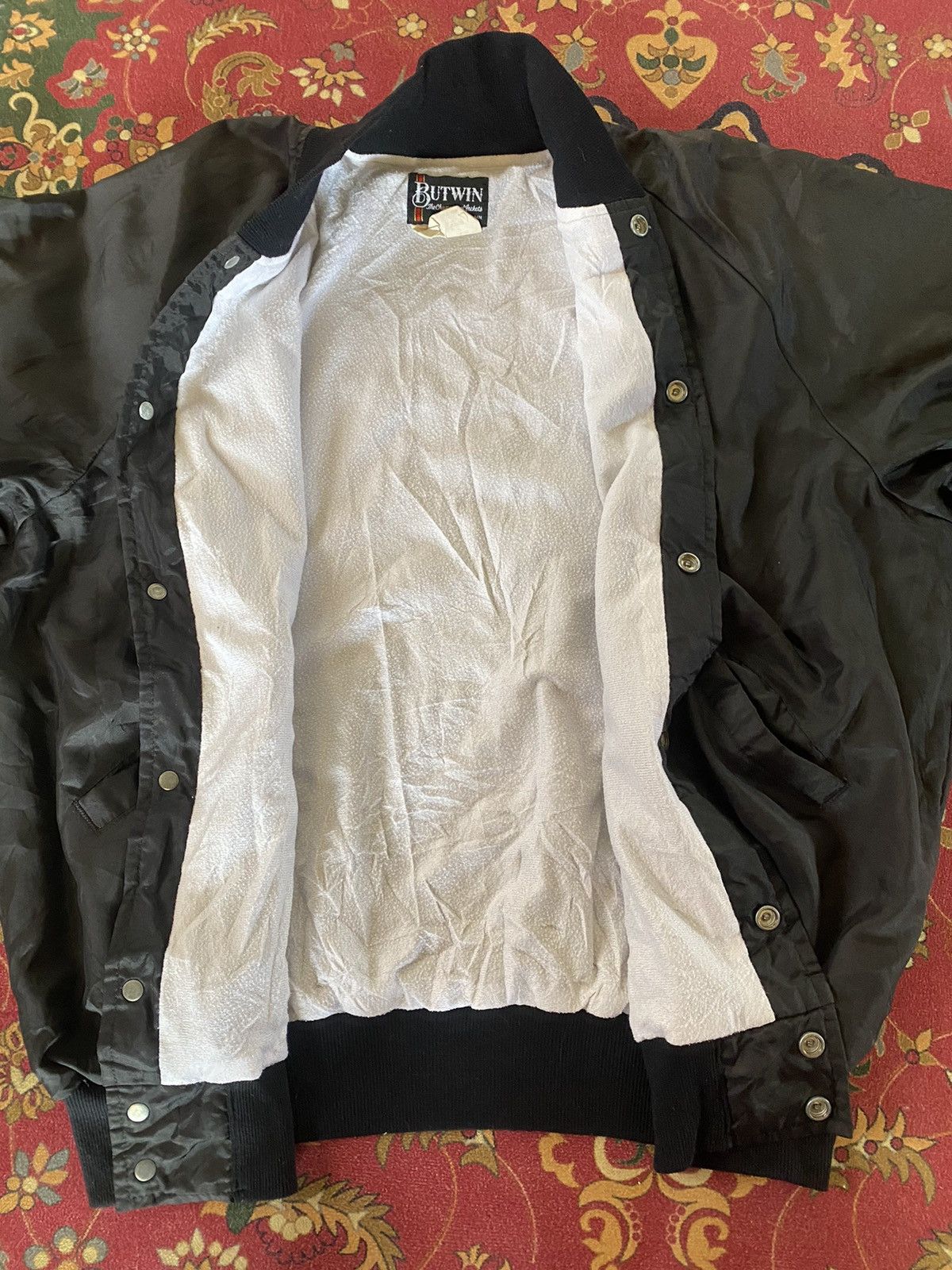 Other Vintage BUTWIN Bomber Jacket Classic Canvas Nylon Size XL Size US XL / EU 56 / 4 - 7 Thumbnail