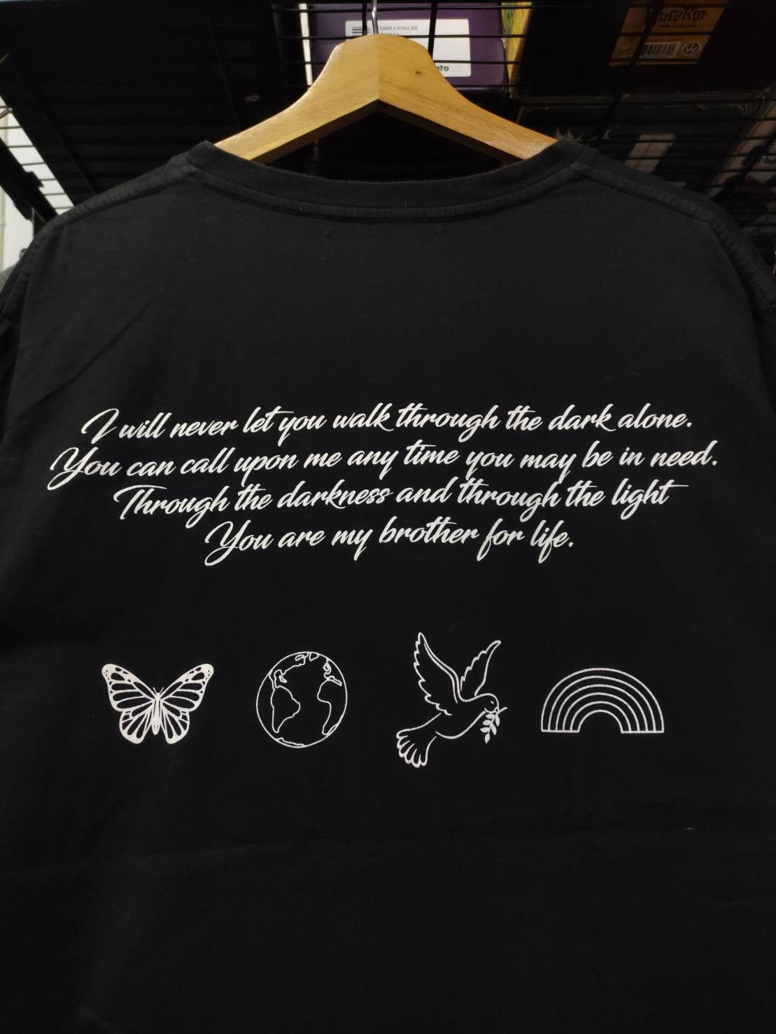 Amiri Amiri Black Brothers T-Shirt Size US M / EU 48-50 / 2 - 12 Thumbnail