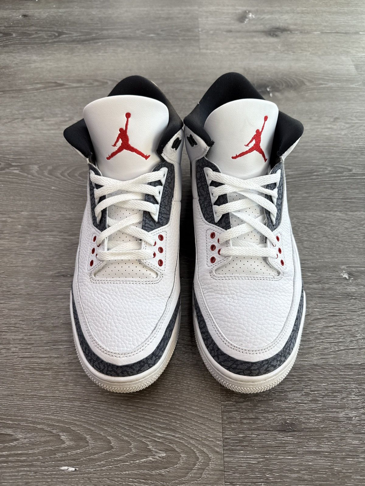 Jordan Brand Air Jordan 3 Retro SE “Fire Red Denim” (2020) **PRE-OWNED** Size US 10.5 / EU 43-44 - 3 Thumbnail