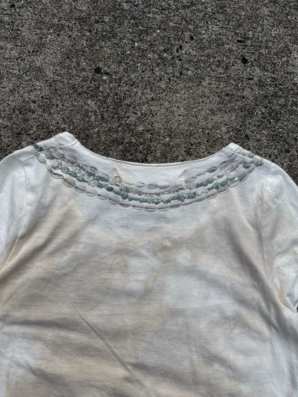 Japanese Brand × KMRii × Le Grande Bleu (L.G.B.) G.O.A. 00’s Feather Necklace Tee Size US S / EU 44-46 / 1 - 8 Thumbnail