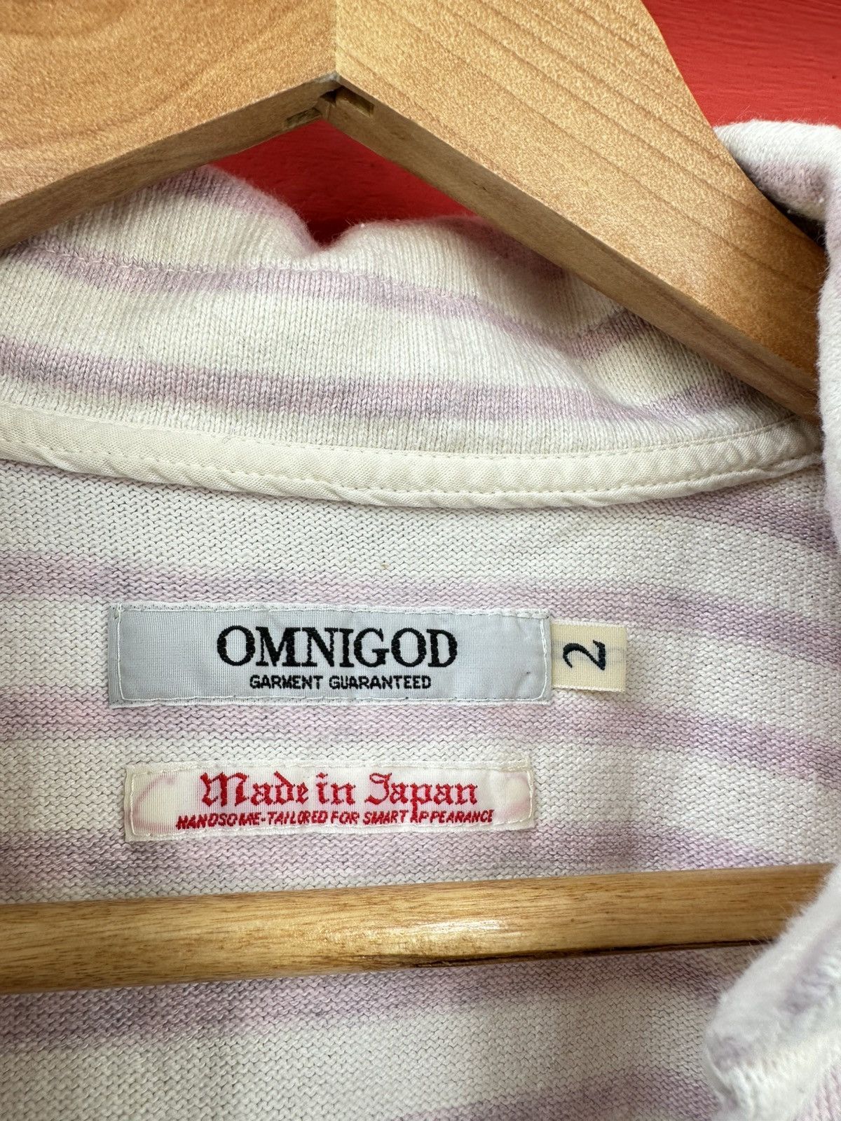 OMNIGOD Omnigod Stripe Tee Size US M / EU 48-50 / 2 - 3 Thumbnail