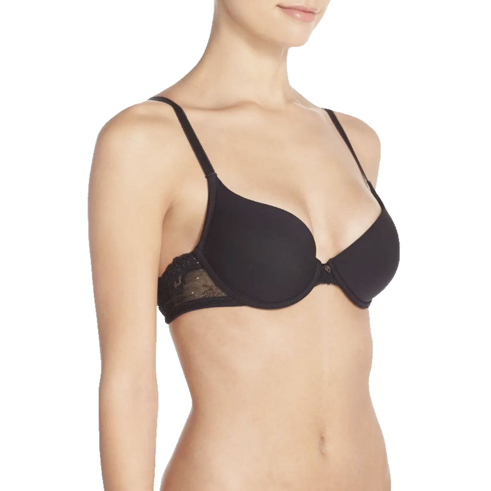 The Unbranded Brand Skarlett Blue Women Black Underwire T-Shirt Bra Size 36DD Size ONE SIZE - 4 Thumbnail