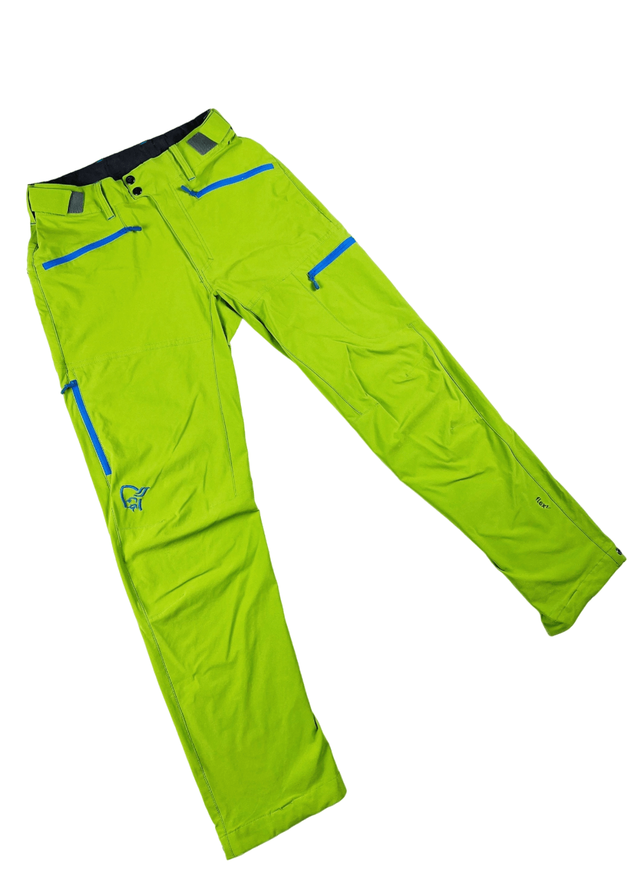 image of Norrona Flex1 Pants Soft-Shell in Green, Men's (Size 34)