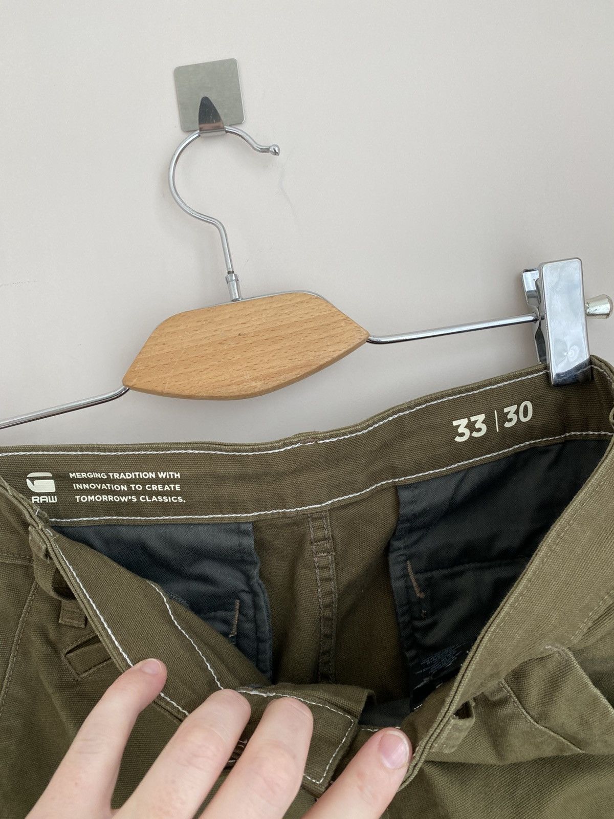 G-Star G-star men's pants Size US 33 - 3 Thumbnail