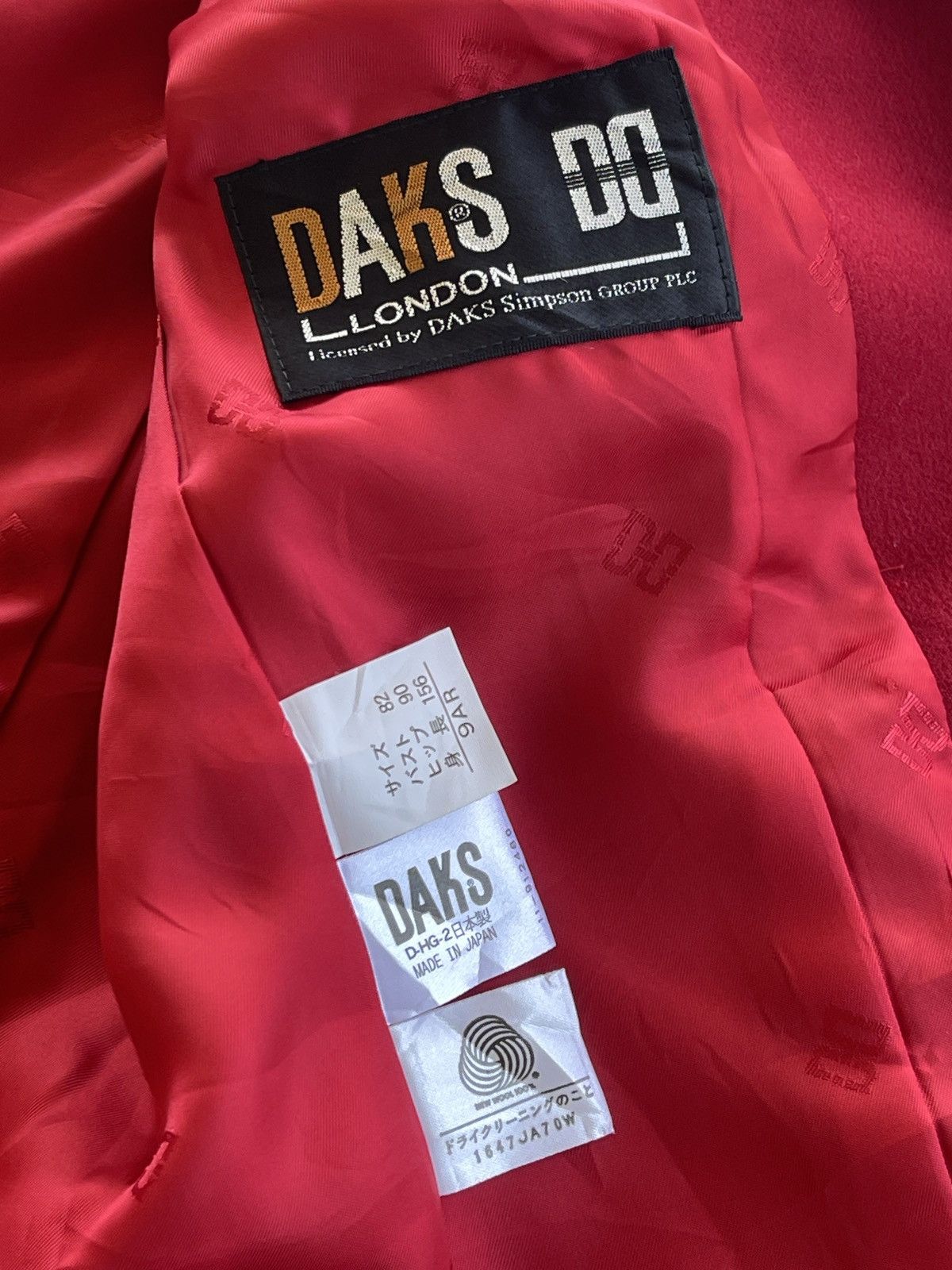 DAKS DAKS Wool Luxury Coat Size M / US 6-8 / IT 42-44 - 6 Thumbnail