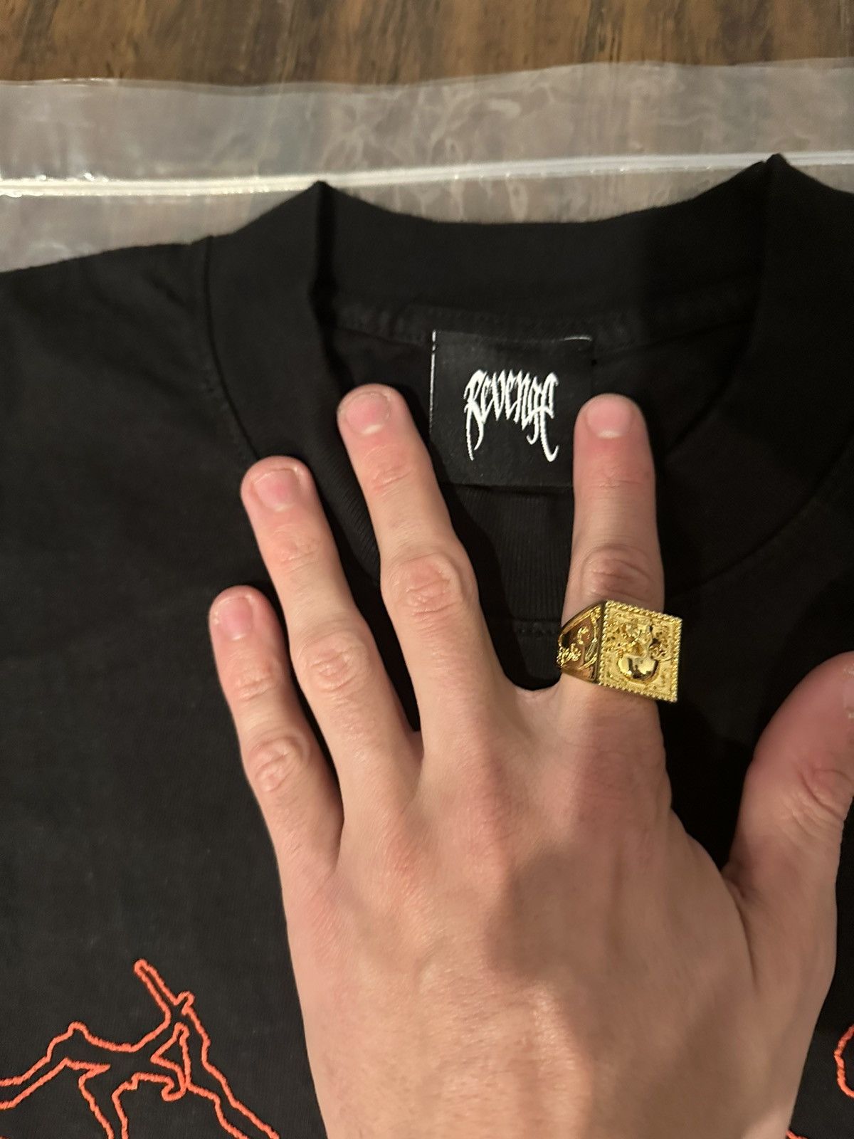Revenge Lightning Reaper Tee Black Size US M / EU 48-50 / 2 - 3 Thumbnail