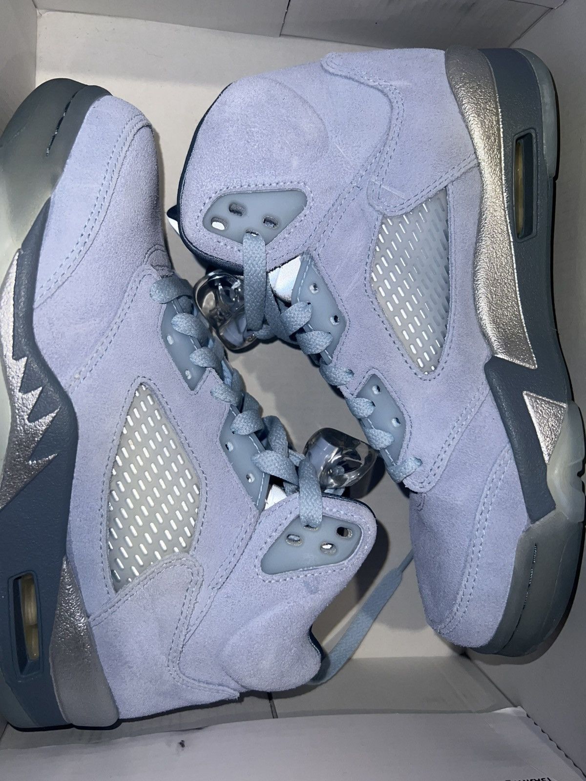 Jordan Brand Jordan 5 Retro Bluebird (W) Size US 5.5 / IT 35.5 - 2 Thumbnail