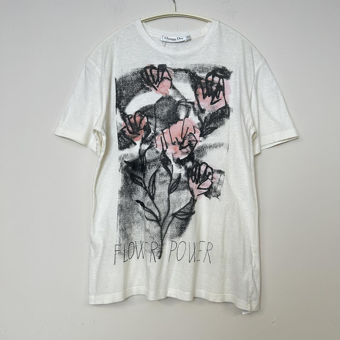 Dior Dior Flower Power Print T-Shirt Size S Size US S / EU 44-46 / 1 - 1 Thumbnail