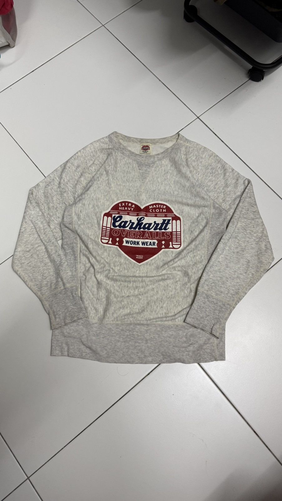 Carhartt Vintage carhartt 50s sweatshirts OG rare item Size US L / EU 52-54 / 3 - 1 Thumbnail