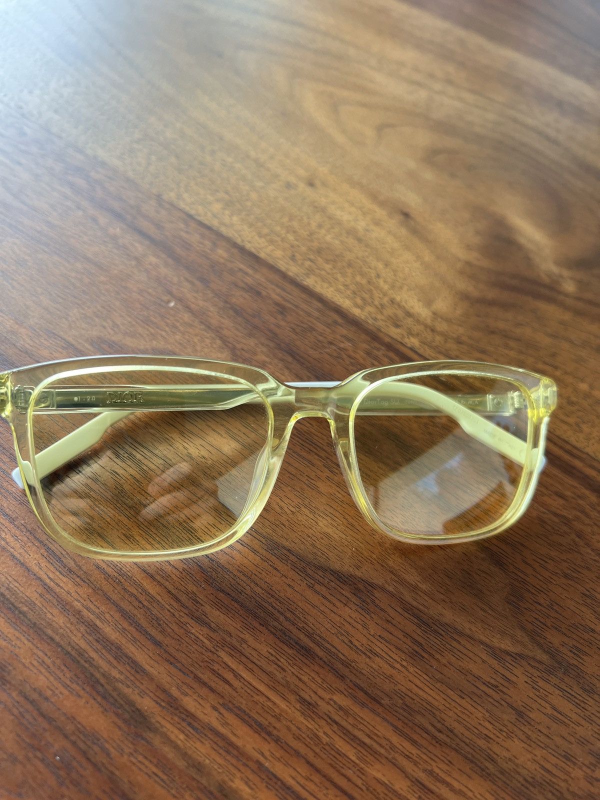 Dior Dior Diortag SU 70H0 yellow white Size ONE SIZE - 6 Thumbnail