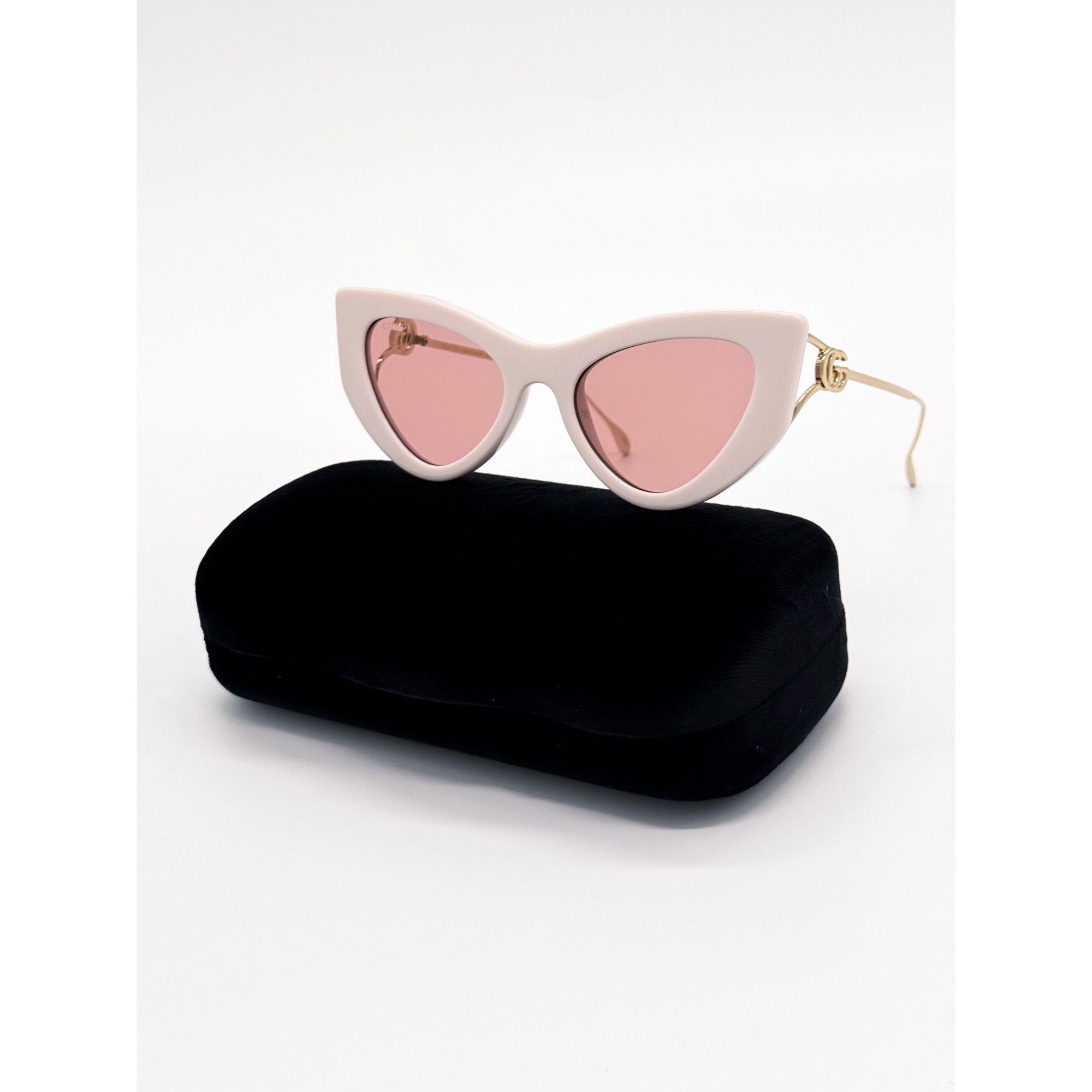 Gucci NEW GUCCI SUNGLASSES GG1565S 003 PINK WOMEN EYEWEAR Size ONE SIZE - 1 Thumbnail