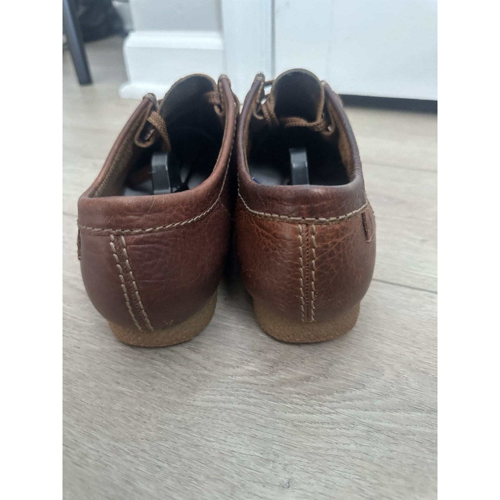 Clarks Clark’s shacre II run tan brown tumbled leather size 9 men Size US 9 / EU 42 - 4 Thumbnail