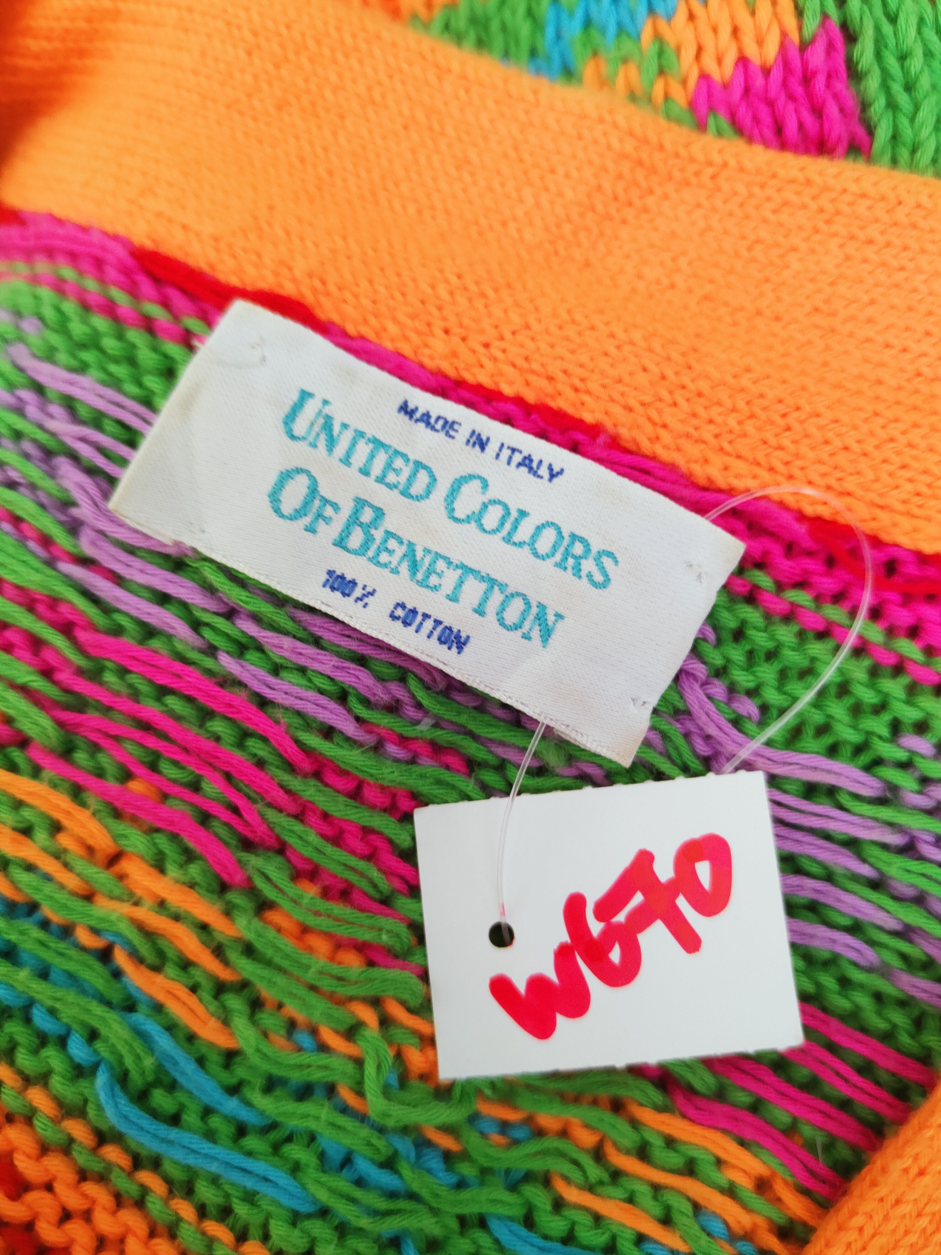 United Colors Of Benetton D United Colors of Benetton Orange Knitwear Cardigans #W670 Size US S / EU 44-46 / 1 - 10 Thumbnail