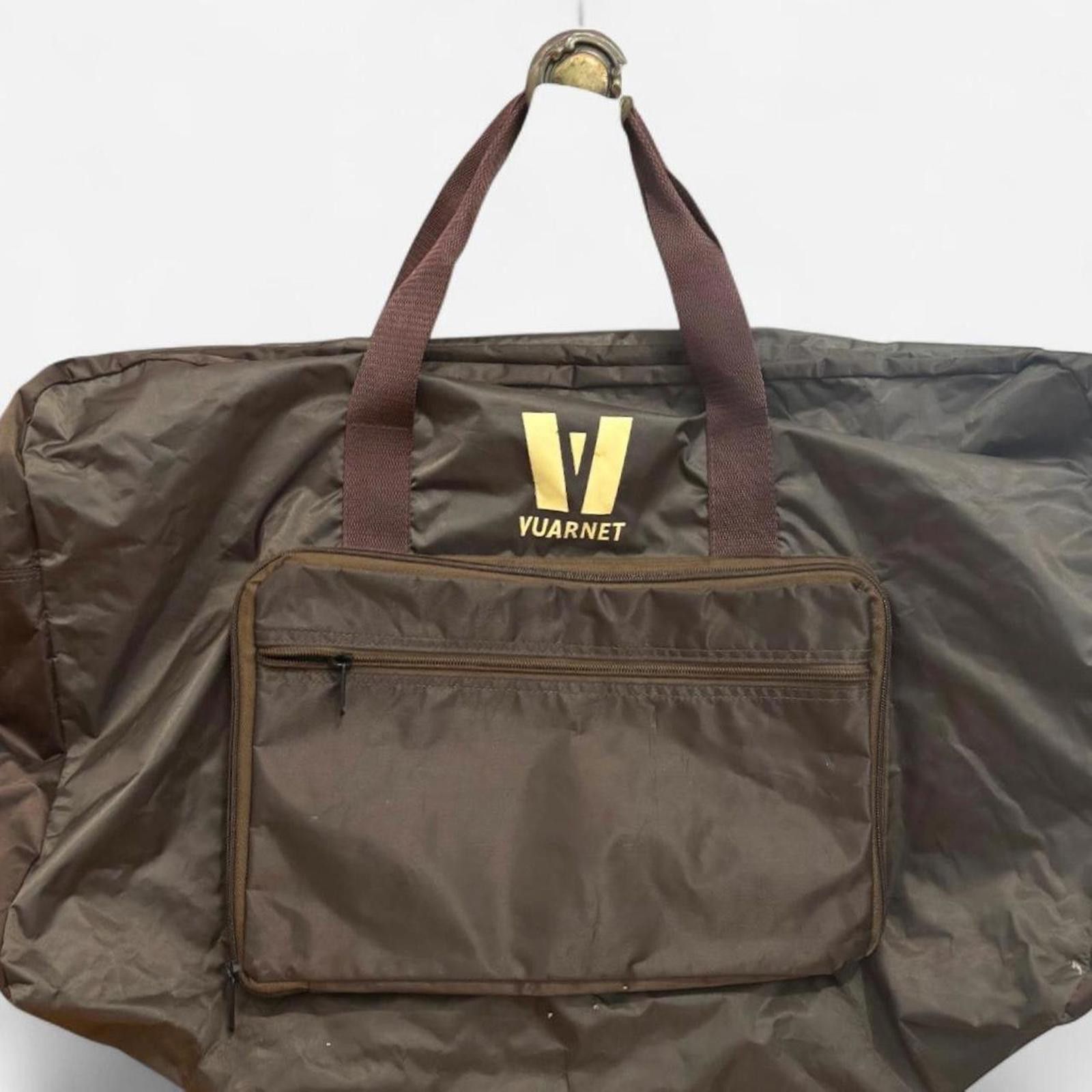 90's Vuarnet XL Brown Duffel Bag, Men's