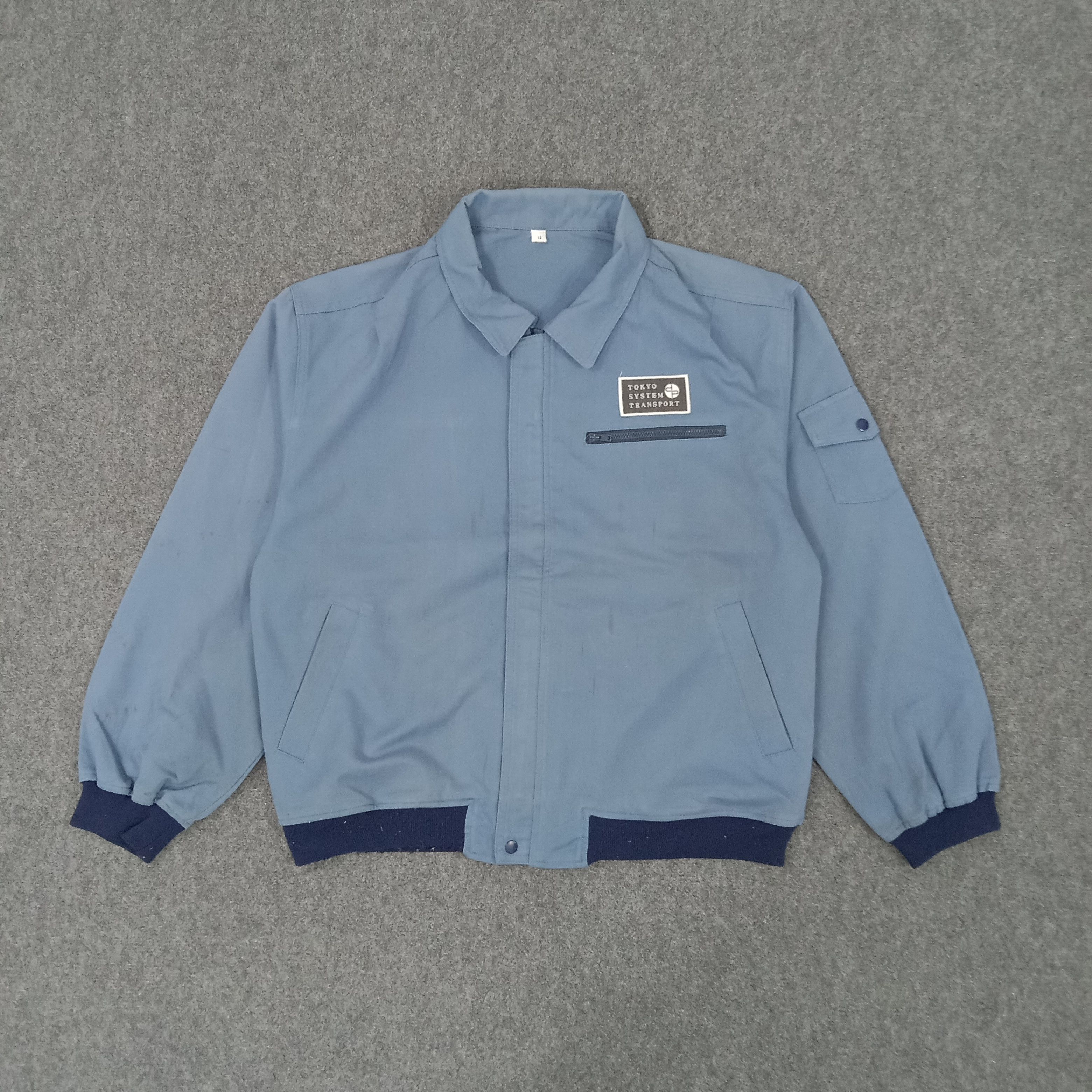 Vintage Tokyo System Transport Japanese Uniform Jacket Size US L / EU 52-54 / 3 - 1 Thumbnail