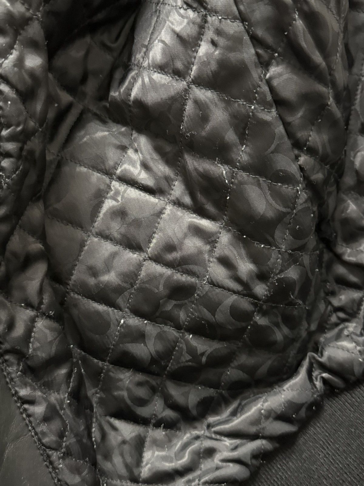 Coach Coach Leather Bomber Jacket With Fur Collar Size US M / EU 48-50 / 2 - 6 Thumbnail