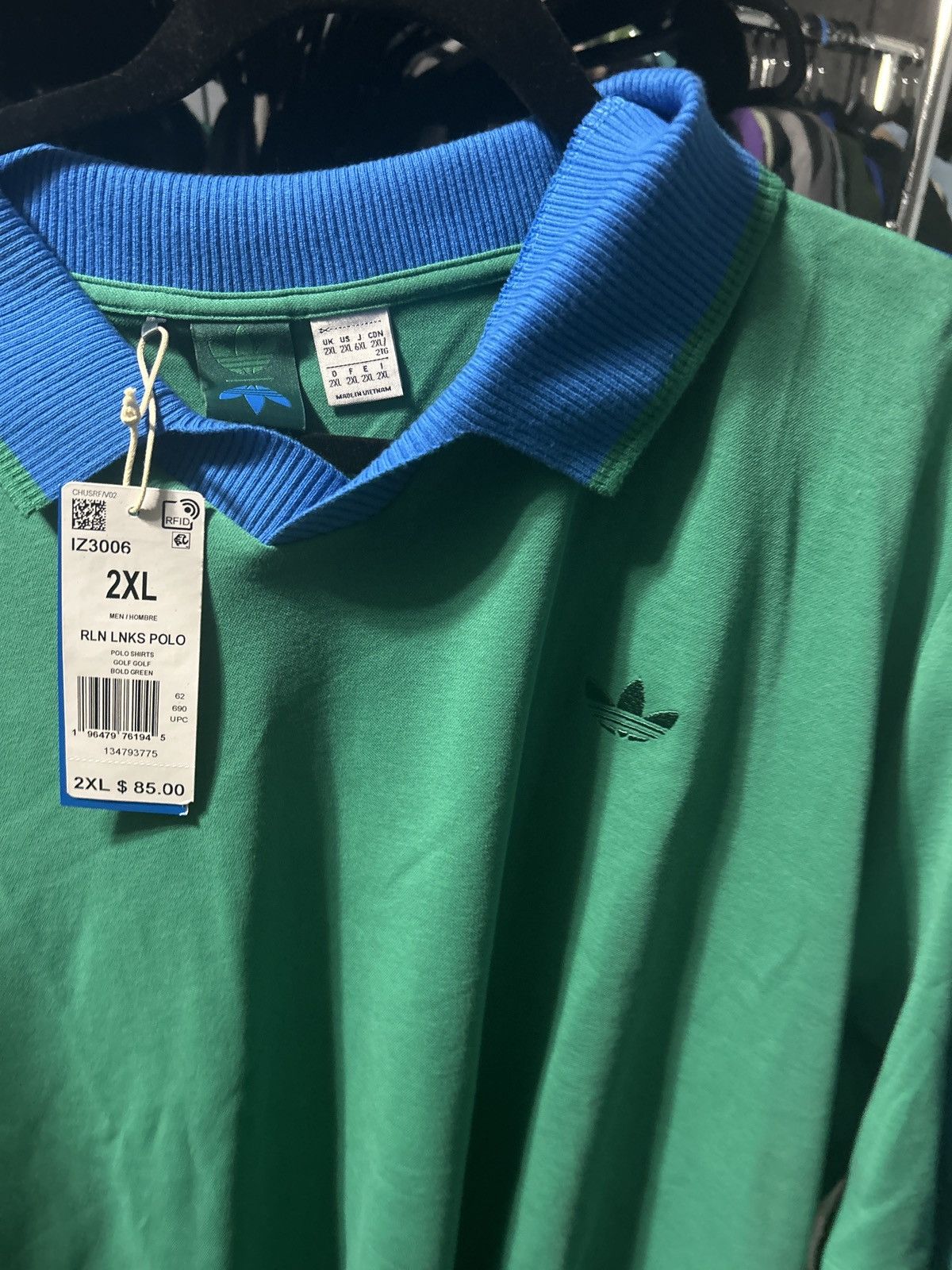 Adidas Adidas x Rolling Links Polos (2) 2XL Size US XXL / EU 58 / 5 - 4 Thumbnail