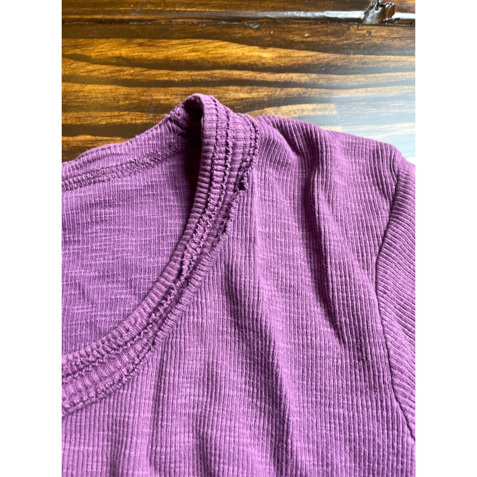 Vintage Christopher & Banks Shirt Women's Medium Purple Tee Short Sleeve T-Shirt Casual Modern Basics Size M / US 6-8 / IT 42-44 - 3 Thumbnail