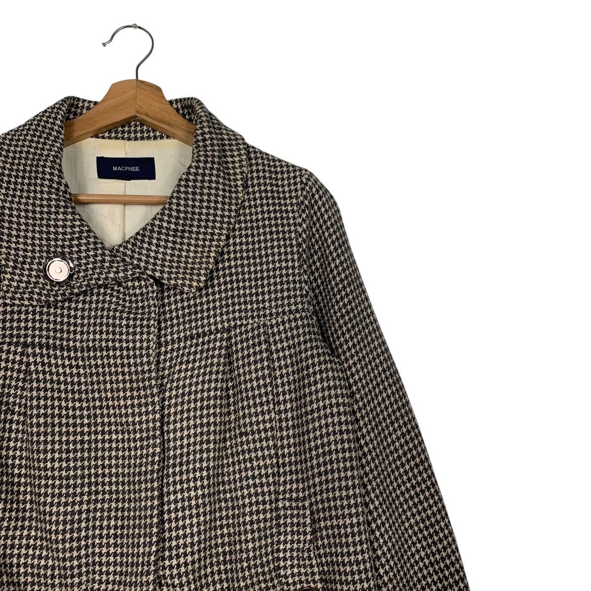 Tomorrowland MACPHEE Houndstooth Jacket #2378-C106 Size M / US 6-8 / IT 42-44 - 4 Thumbnail