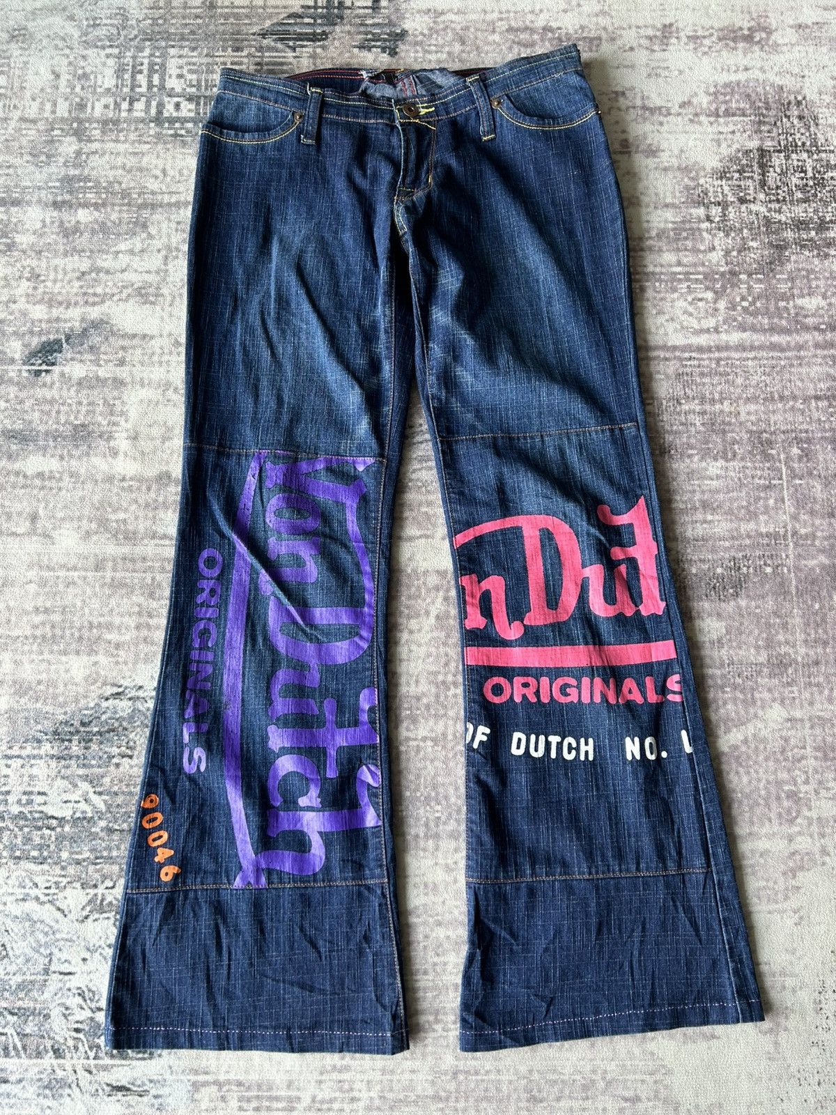 Von Dutch Von Dutch Flared Jeans Size 29" - 1 Thumbnail