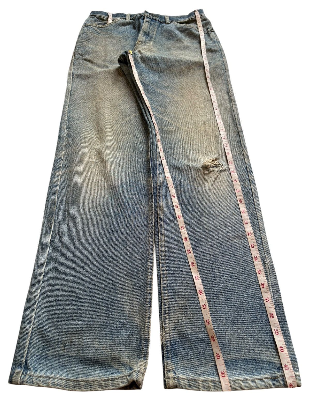 Lee SALES🔥Vintage Lee Rusty Mud Wash Distressed Loose Jeans Size US 29 - 13 Thumbnail