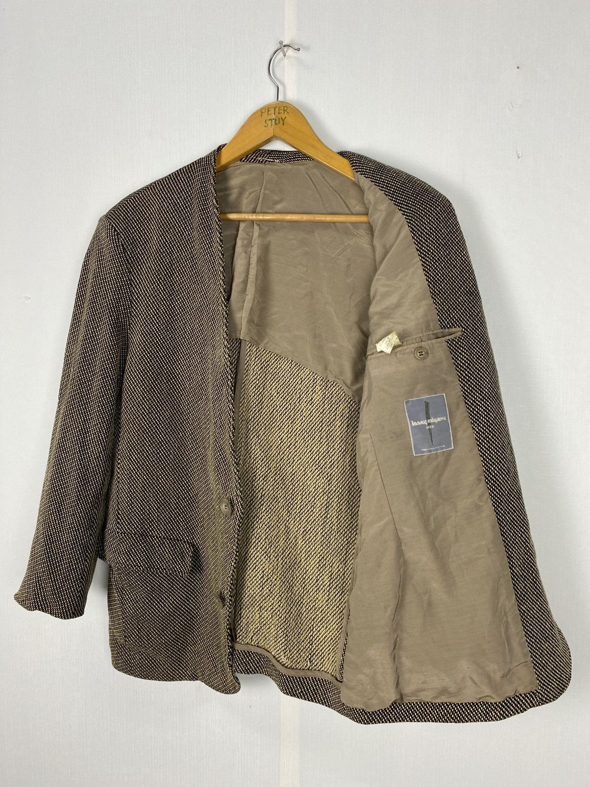 Issey Miyake Vintage 80’s Issey Miyake Men Jacket Size US XS / EU 42 / 0 - 4 Thumbnail