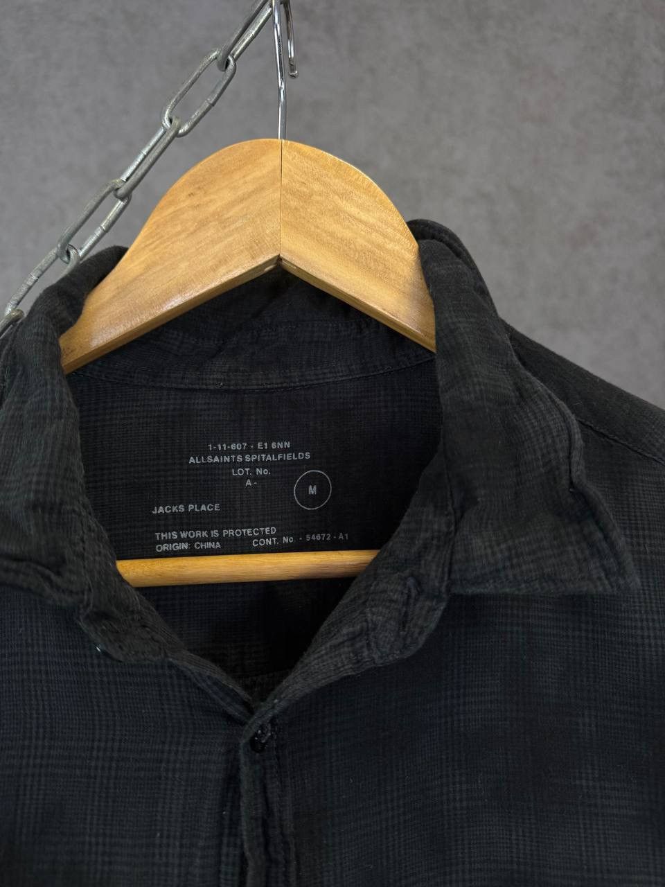 Allsaints Allsaints designer vintage shirt Size US M / EU 48-50 / 2 - 3 Thumbnail