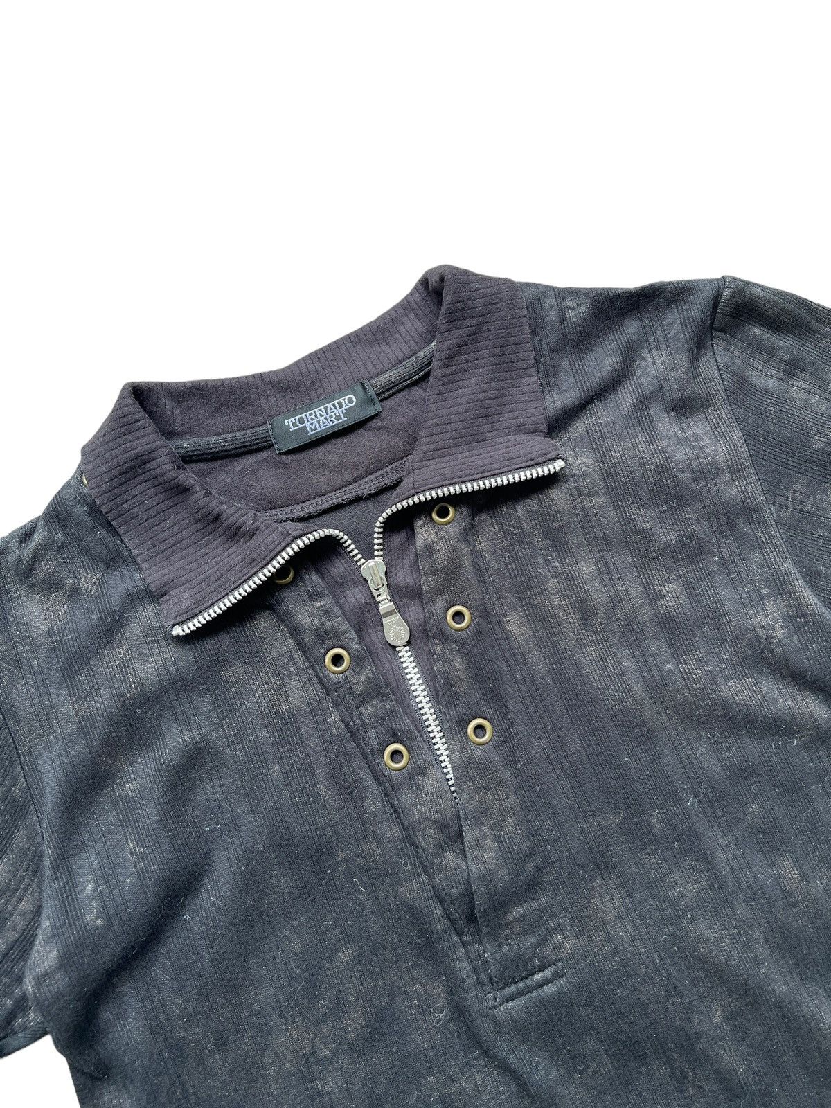 Tornado Mart Tornado Mart Zipper Shirt Size US XS / EU 42 / 0 - 5 Thumbnail