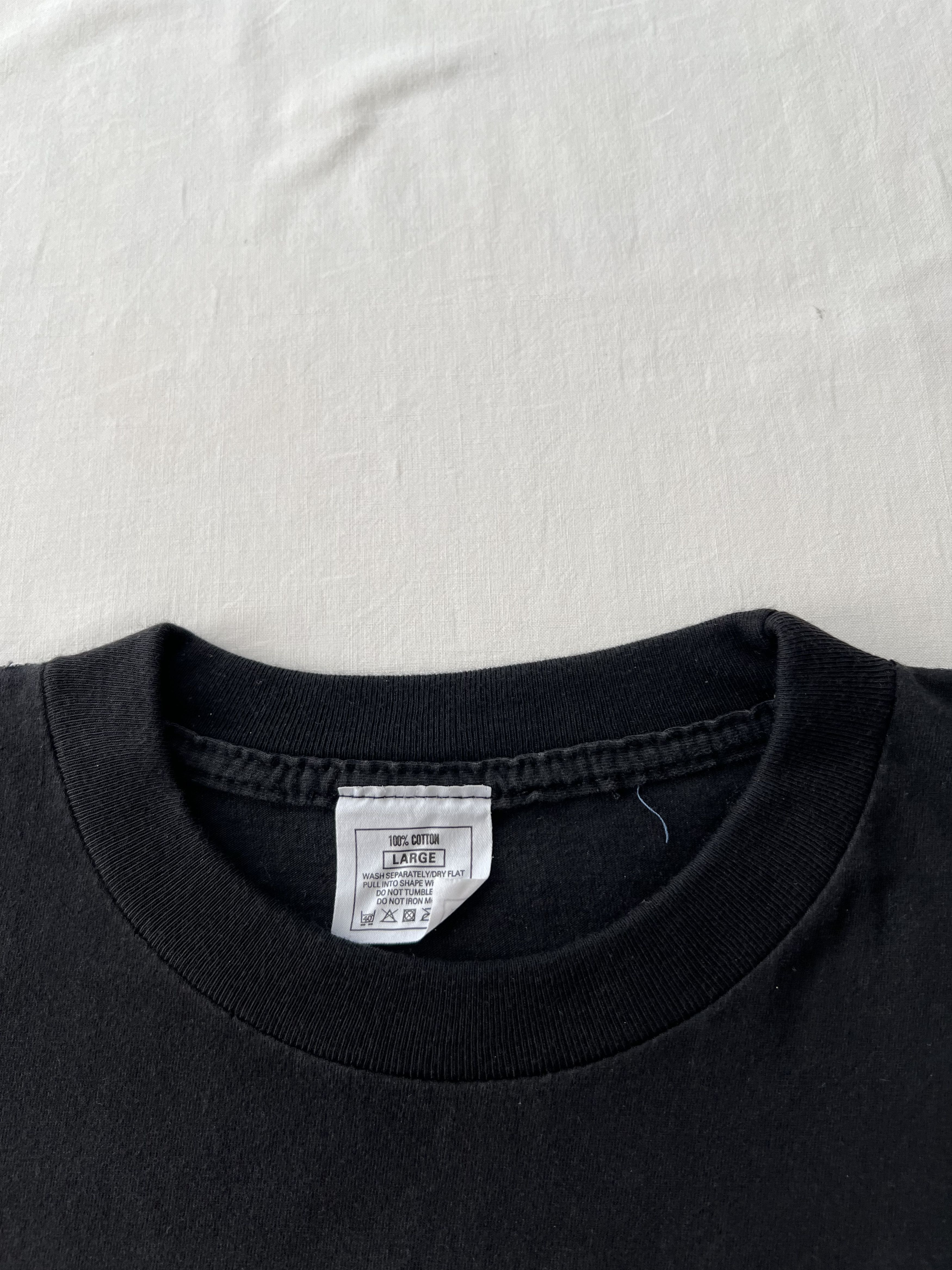 Band Tees Vintage 90s Paradise Lost Icon Cropped Black T-shirt Size US L / EU 52-54 / 3 - 9 Thumbnail