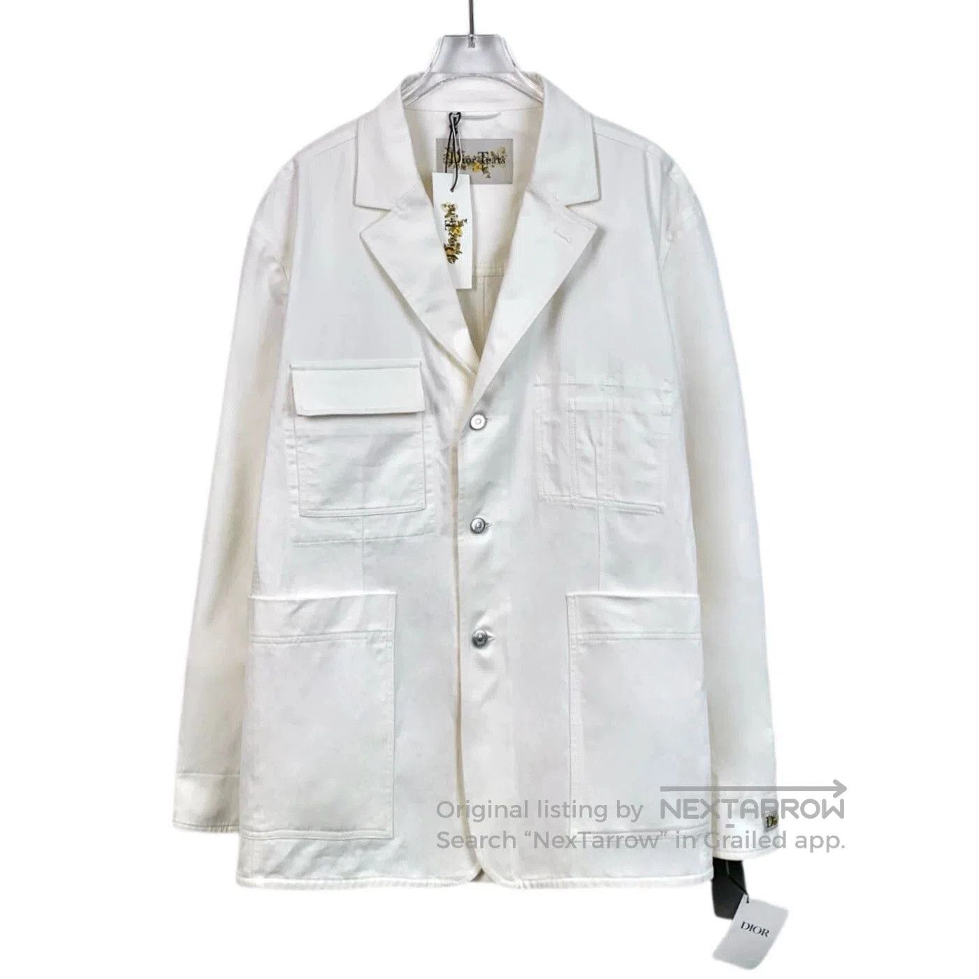Dior Dior x Denim Tears Cotton Blazer. Size US L / EU 52-54 / 3 - 1 Thumbnail