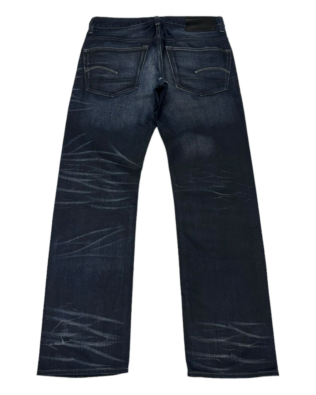 G-Star × Le Grande Bleu (L.G.B.) × Tornado Mart RARE CLAW-MARK G STAR RAW DENIM JEANS TORNADO MART STYLE Size US 32 / EU 48 - 2 Thumbnail