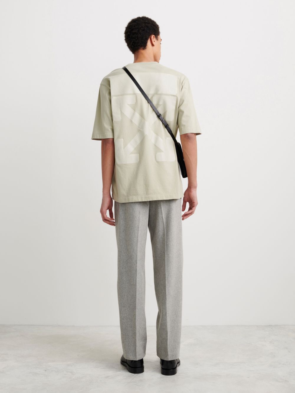 Off-White Beige Rubber Arrows Logo T-Shirt Size US XL / EU 56 / 4 - 3 Thumbnail