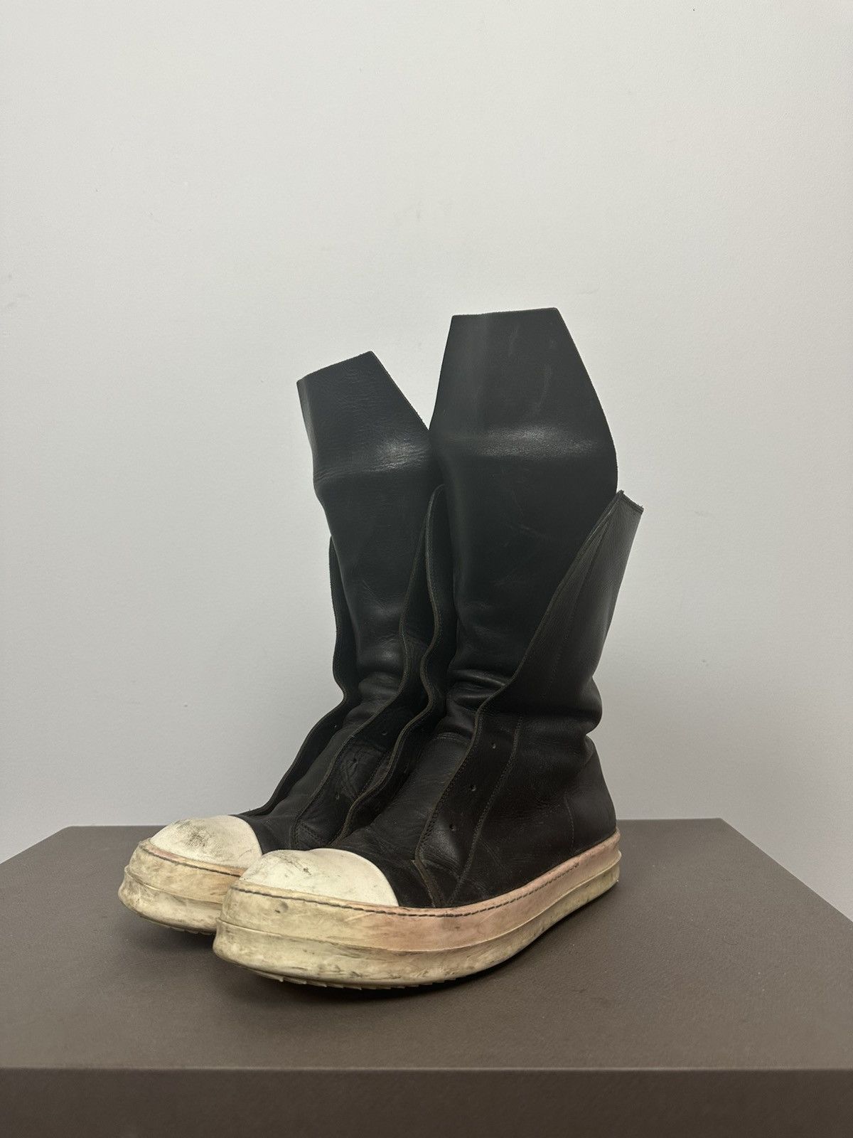 Rick Owens FW12 ‘MOUNTAIN’ Ramones Boots Size US 10 / EU 43 - 7 Thumbnail