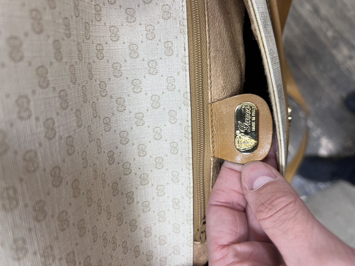 Gucci Gucci shoulder bag beige canvas Size ONE SIZE - 7 Thumbnail