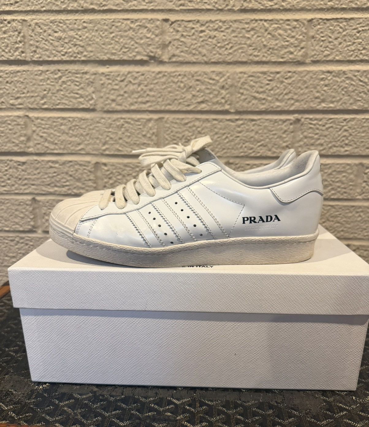 Adidas × Prada Prada Superstar Size US 8 / EU 41 - 1 Thumbnail