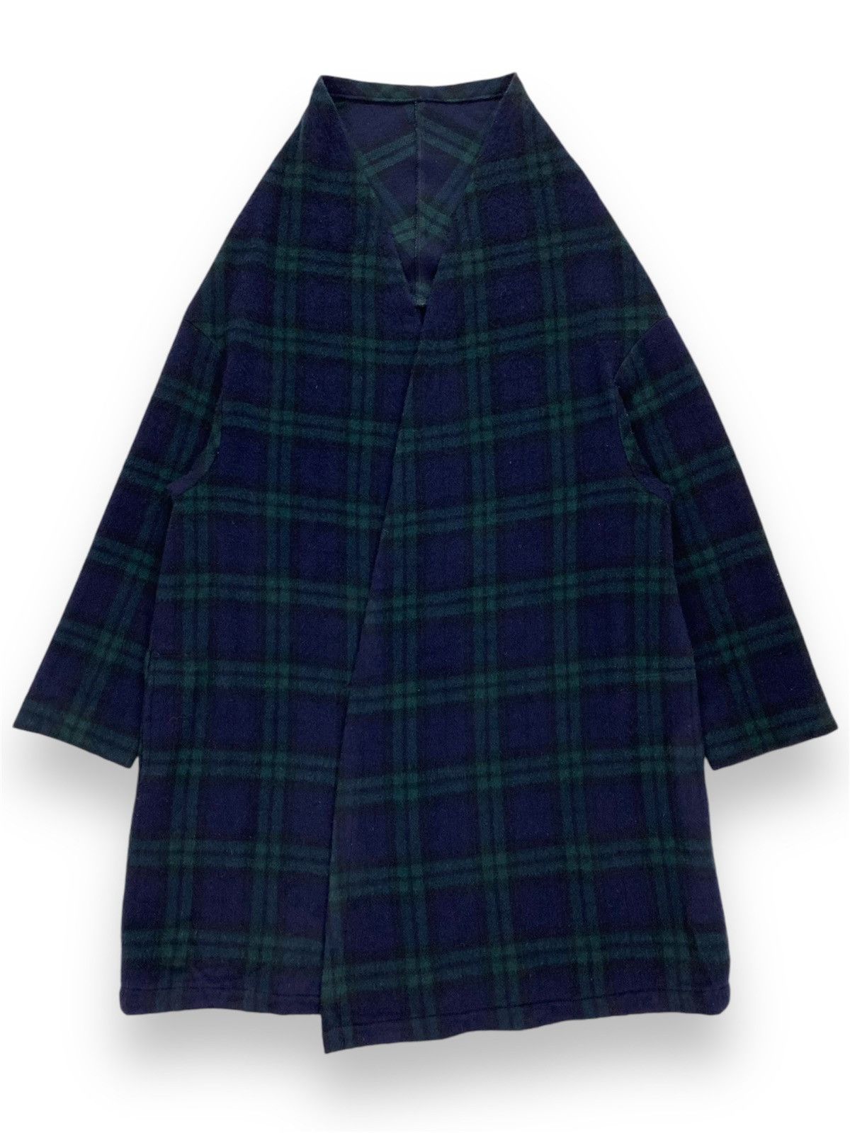 Japanese Brand Pallas Yayoe Plaid Coat Size US S / EU 44-46 / 1 - 1 Thumbnail