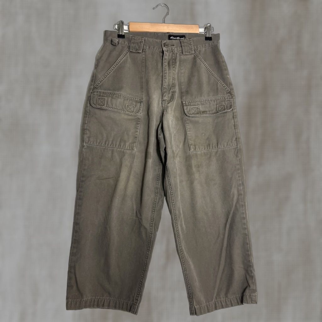 Eddie Bauer **Army Green Cargo Pants Womens Eddie Bauer 30x23 Cotton** User: Army Green Cargo Pants Womens Eddie Bauer 30x23 Cotton Size 30" / US 8 / IT 44 - 1 Thumbnail