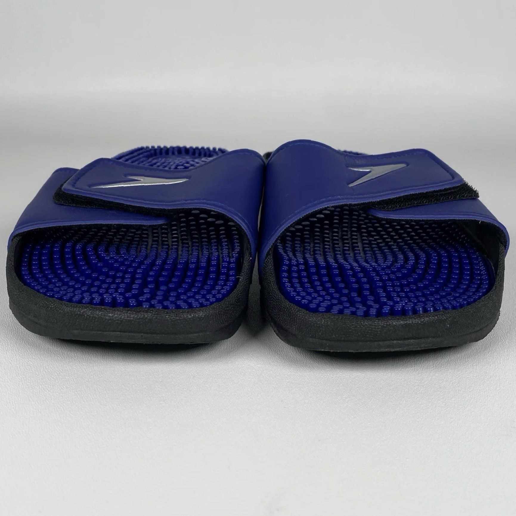 Speedo Speedo Slide Sandals Men 12 Blue Rubber Sports Casual Footwear Size ONE SIZE - 2 Thumbnail