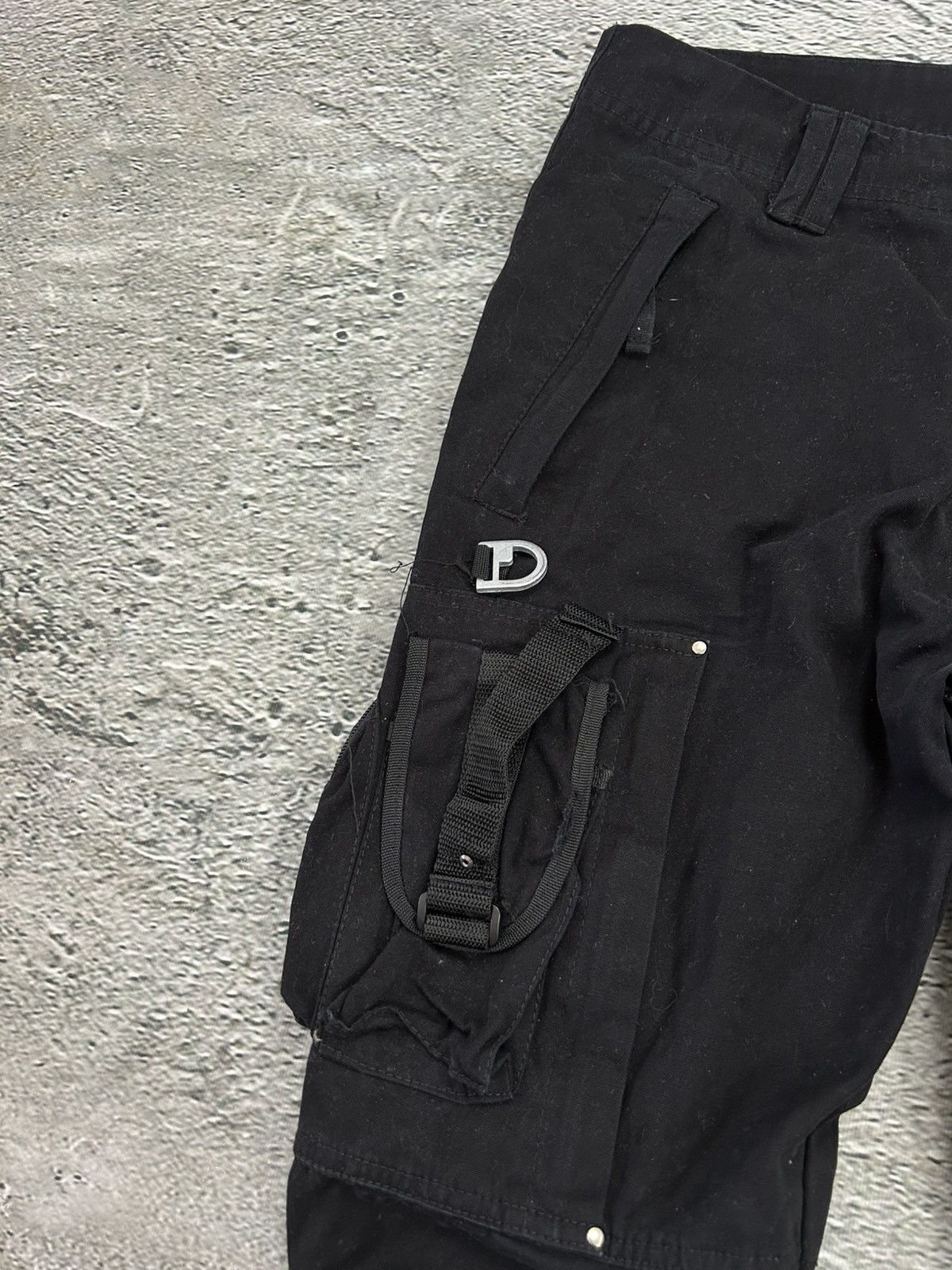 Vintage Field lived cargo pants black workwear military utility Size US 32 / EU 48 - 3 Thumbnail